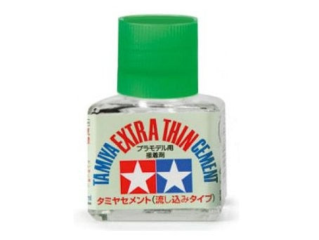 Tamiya ypač skysti plastiko klijai 40 ml (87038) su šepetėliu