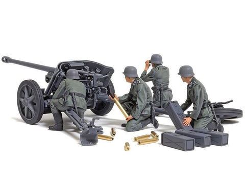 Tamiya vokiečių 5 cm PaK 38 prieštankinis pabūklas 1/35