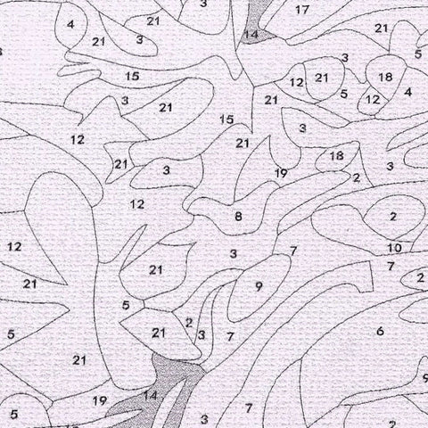 Tapyba Pagal Skaičius: „Žvirblis ant gluosnio“ 40x50 cm