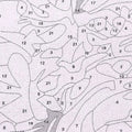 Tapyba Pagal Skaičius: „Spalvotas horizontas“ 40x50 cm