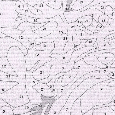 Tapybos rinkinys "Map of Stockholm"