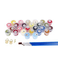 Tapyba Pagal Skaičius: „Elegantiški žiedai“ 40x50 cm