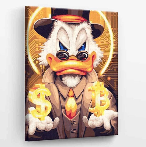 Tapybos rinkinys "Bitcoin Mr. Duck"