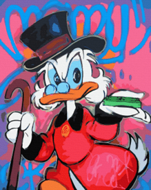 Tapybos rinkinys "Scrooge McDuck"