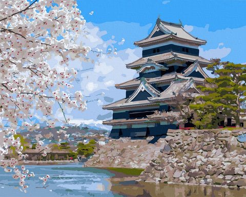 Tapybos rinkinys "Matsumoto Castle"