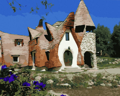 Tapybos rinkinys "Clay Castle in Fairytale Valley"