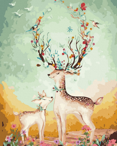 Tapybos rinkinys "Fairy tale deer"