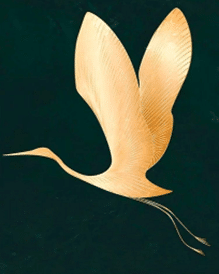 Tapybos rinkinys "Golden crane"