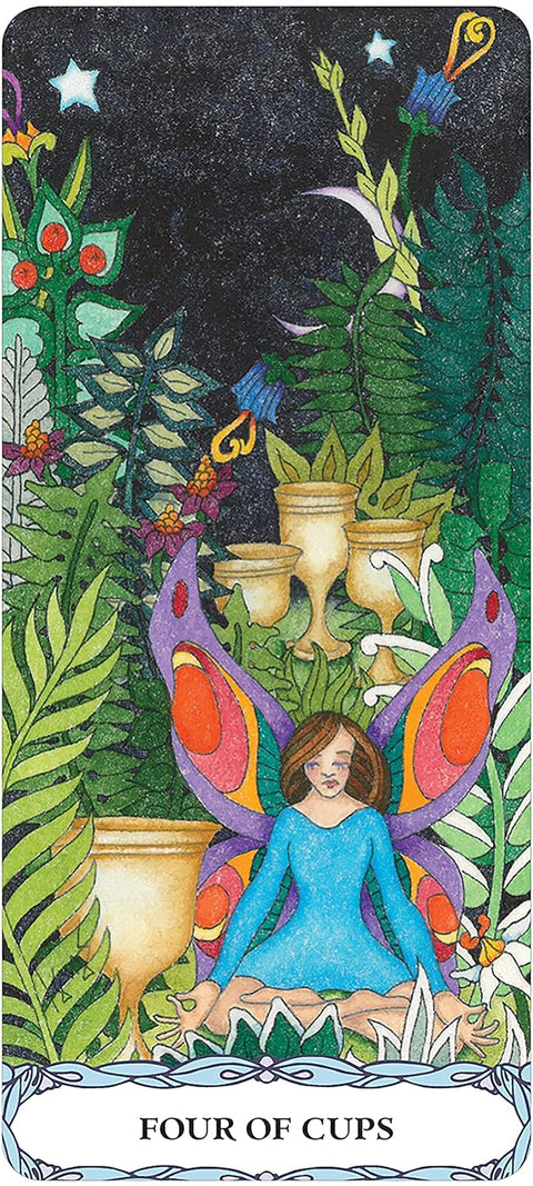 US Games Systems: Tarot of a Moon Garden Borderless kortos US Games Systems - HOBI.LT 🇱🇹