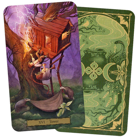 Llewellyn: Tarot of the Witch's Garden kortos Llewellyn - HOBI.LT 🇱🇹