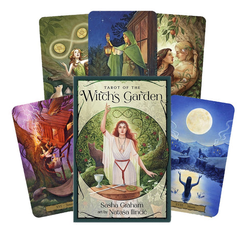 Llewellyn: Tarot of the Witch's Garden kortos Llewellyn - HOBI.LT 🇱🇹