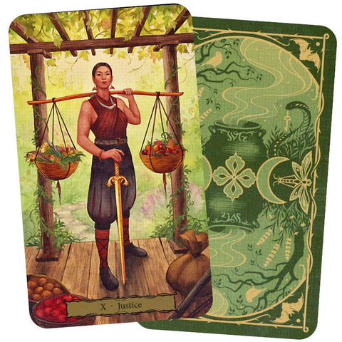 Llewellyn: Tarot of the Witch's Garden kortos Llewellyn - HOBI.LT 🇱🇹