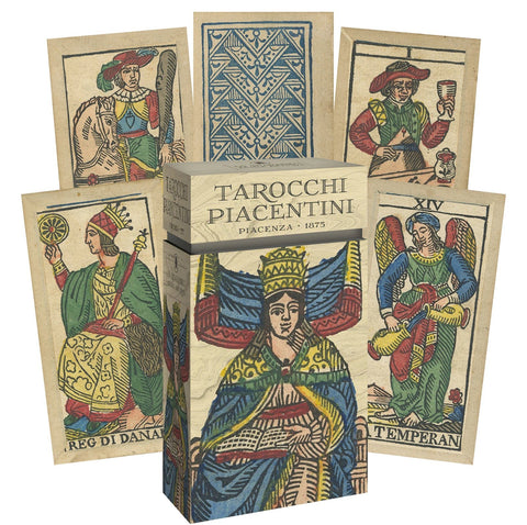 Lo Scarabeo: Tarotcchi Piacentini Tarot kortos (Ribotas leidimas) - HOBI.LT 🇱🇹