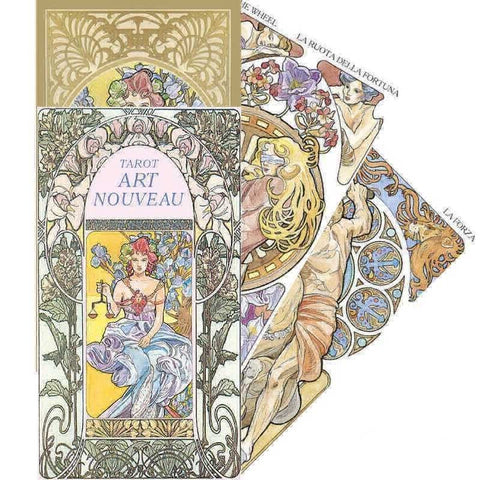 Lo Scarabeo: Tarott Art Nouveau kortos - HOBI.LT 🇱🇹