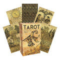 Lo Scarabeo: Tarott Black and Gold Edition Tarot kortos - HOBI.LT 🇱🇹
