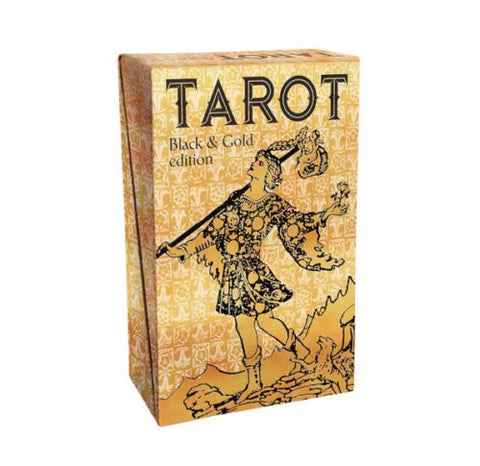 Lo Scarabeo: Tarott Black and Gold Edition Tarot kortos - HOBI.LT 🇱🇹