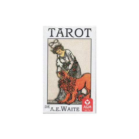 AGM: Tarott De Ae Waite Premium Deck In Spanish kortos (maža versija) - HOBI.LT 🇱🇹