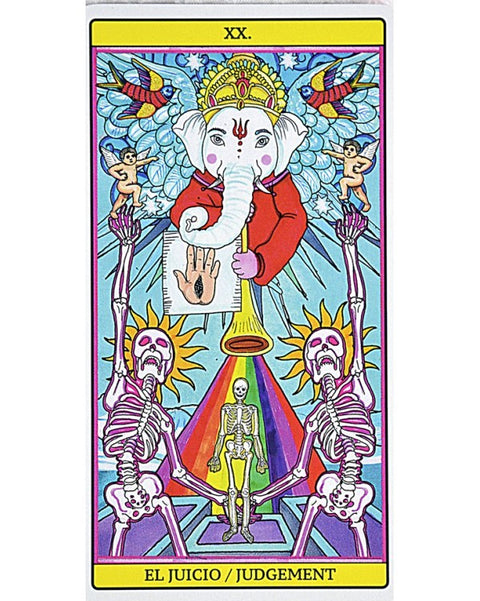 Tarott De El Dios De Los Tres kortos