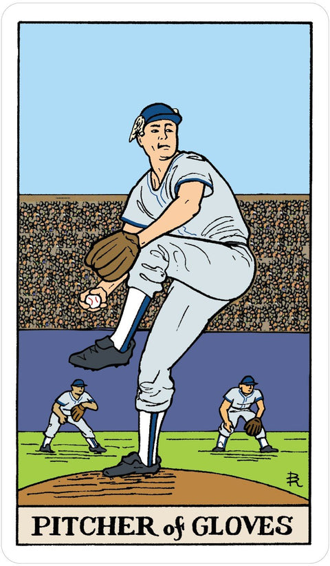 US Games Systems: Tarott of Baseball kortos ir knyga - HOBI.LT 🇱🇹