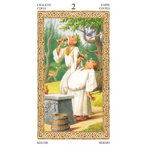 Lo Scarabeo: Tarott Of Druids kortos - HOBI.LT 🇱🇹