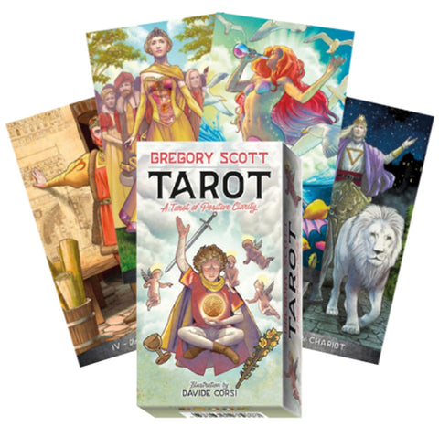 Lo Scarabeo: Tarott Of Positive Clarity kortos - HOBI.LT 🇱🇹
