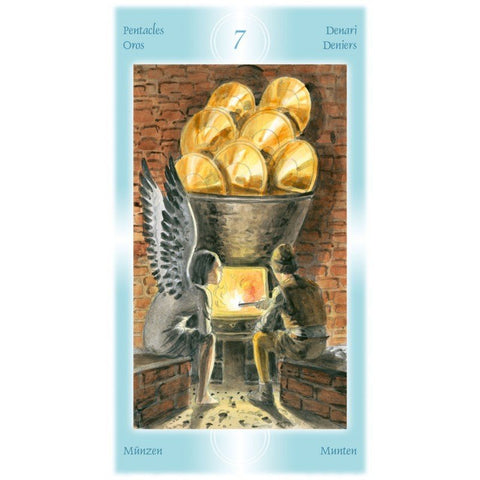 Lo Scarabeo: Tarott Of The Angels kortos - HOBI.LT 🇱🇹