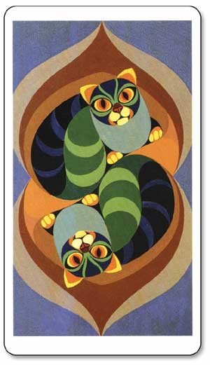 US Games Systems: Tarott Of The Cat People kortos - HOBI.LT 🇱🇹