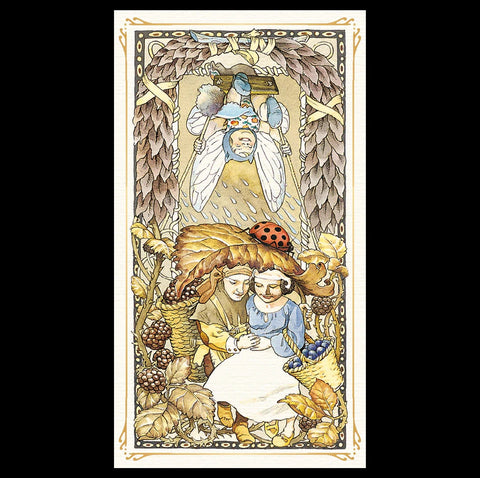 Lo Scarabeo: Tarott Of The Fairy Folk kortos - HOBI.LT 🇱🇹
