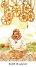 US Games Systems: Tarott of the Golden Wheel kortos - HOBI.LT 🇱🇹