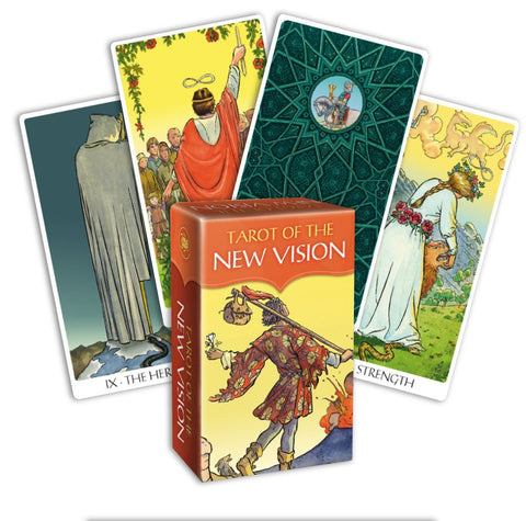 Lo Scarabeo: Tarott of the New Vision Mini Tarot kortos - HOBI.LT 🇱🇹