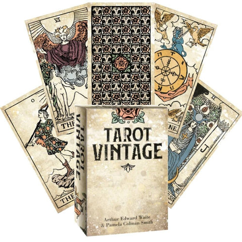 Lo Scarabeo: Tarott Vintage Kortos - HOBI.LT 🇱🇹