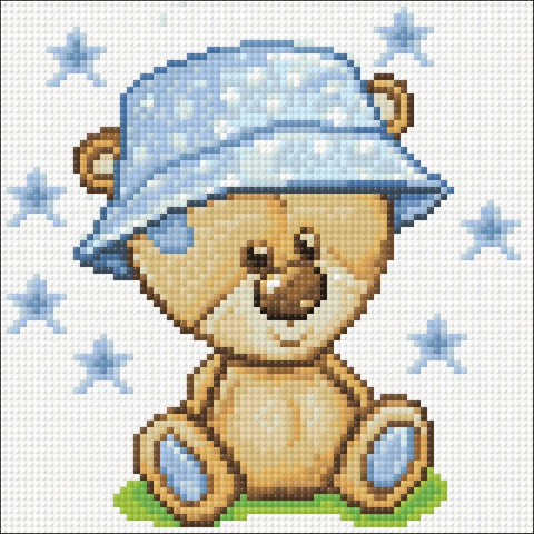 Crafting Spark: Teddy Bear 20х20 Deimantinio Paveikslo komplektas Cs2710 - HOBI.LT 🇱🇹