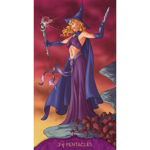 Lo Scarabeo: Teen Witch Tarott kortos - HOBI.LT 🇱🇹