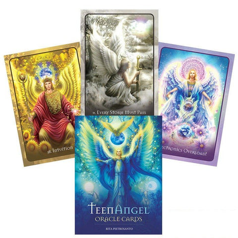 Blue Angel: TeenAngel Oracle Cards Tarot kortos - HOBI.LT 🇱🇹