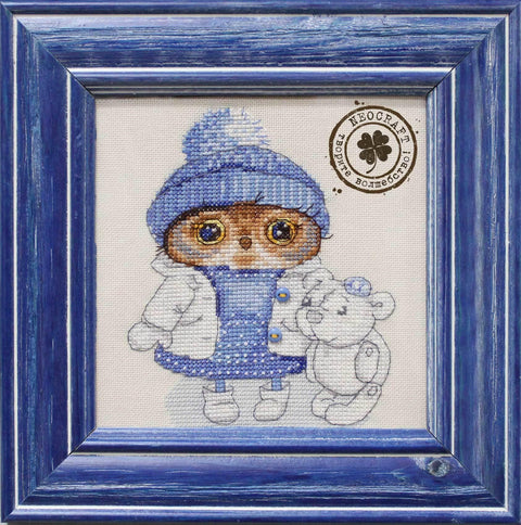 Siuvinėjimo kryželiu rinkinys „Švelnumas“ Neocraft, Zweigart, 11x15 cm