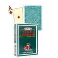 Modiano: Texas Poker Hold Em žaidimo kortos (tamsiai žalios) - HOBI.LT 🇱🇹