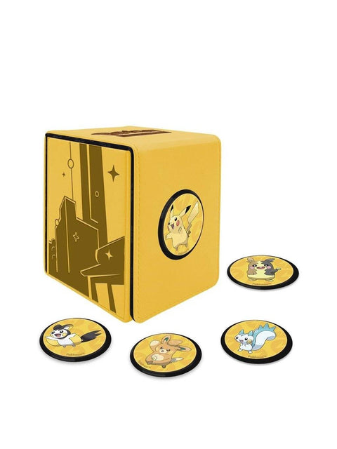 Pokémon Alcove Click magnetinė kortų dėžutė 100 kortų su ženkliukais