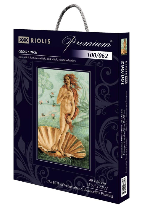 RIOLIS: The Birth of Venus after S.Bottichelli's Painting siuvinėjimo rinkinys iš RIOLIS Nr.: 100/062 - HOBI.LT 🇱🇹