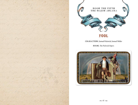 The Charles Dickens Tarot kortos