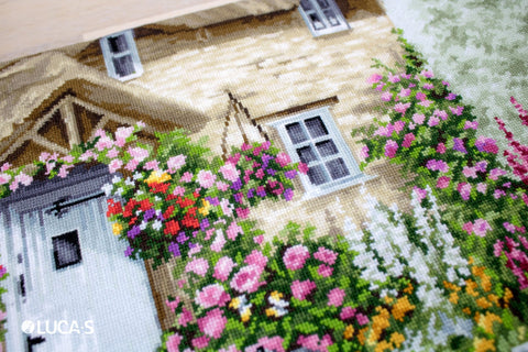 Luca - s: The Cottage Garden SB2377 - siuvinėjimo kryželiu rinkinys - HOBI.LT 🇱🇹