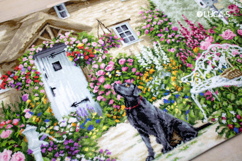 Luca - s: The Cottage Garden SB2377 - siuvinėjimo kryželiu rinkinys - HOBI.LT 🇱🇹
