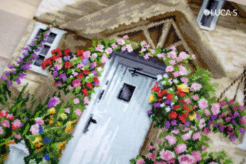 Luca - s: The Cottage Garden SB2377 - siuvinėjimo kryželiu rinkinys - HOBI.LT 🇱🇹