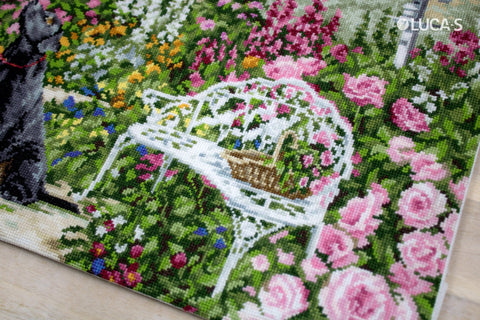 Luca - s: The Cottage Garden SB2377 - siuvinėjimo kryželiu rinkinys - HOBI.LT 🇱🇹