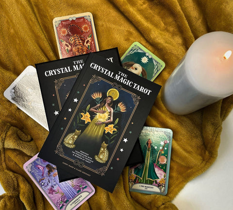 Orange Hippo: The Crystal Magic Tarot kortos - HOBI.LT 🇱🇹