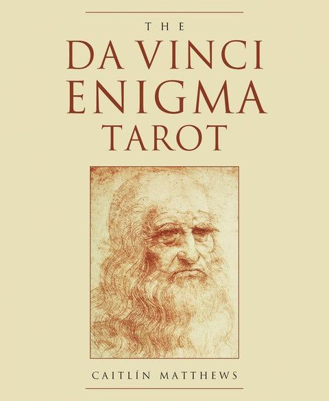 The Da Vinci Enigma Tarott kortos ir knyga