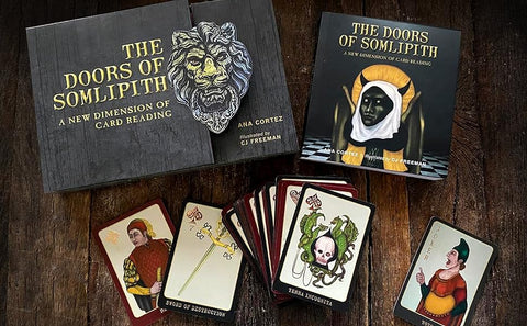 Schiffer Publishing: The Doors of Somlipith : A New Dimension of Card Reading kortos Schiffer Publishing - HOBI.LT 🇱🇹