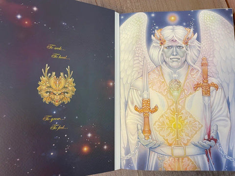 Blue Angel: The dreamers story tarot journal užrašinė - HOBI.LT 🇱🇹