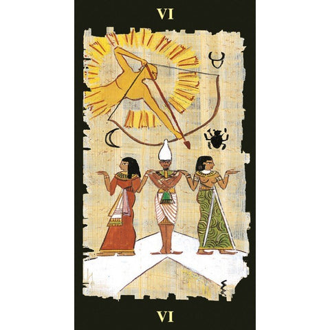 Lo Scarabeo: The Egyptian Kit Tarot kortos - HOBI.LT 🇱🇹