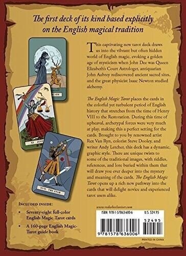 Weiser books: The English Magic Tarott kortos - HOBI.LT 🇱🇹