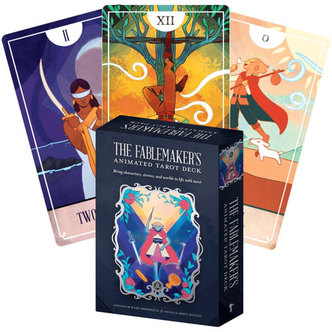 Kiti prekiniai ženklai: The Fablemaker s animated Tarot Kortos Hit Point Press - HOBI.LT 🇱🇹